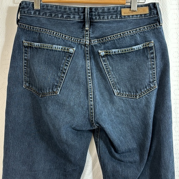 GRLFRND The Helena High Rise Straight Leg Jeans Blue Size 27 - Picture 11 of 15